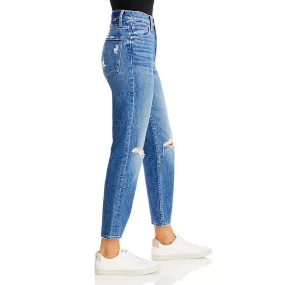 NWT Mother Superior Tomcat in Playing With Scissors High Rise Destroyed Jeans 31 - Picture 13 of 14